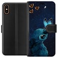Miniatyrbild 1 av 3: Kompatibelt Plånboksfodral till Apple iPhone X Stitch fjärill