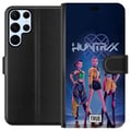 Pikkukuva 1 / 3: Yhteensopiva Lompakkokotelo Samsung Galaxy S22 Ultra 5G KPop Demon Hunters 2 HuntrX-tytöt – futuristinen kuvitus, jossa on vahva KPop-asenne ja cyber