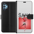 Miniatyrbilde 1 av 3: Kompatibelt Lommeboketui til Samsung Galaxy A32 5G Bukayo Saka Arsenal England 16 målgivende pasninger til tross for skade fotball teknisk rask spill