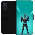 Miniatyrbilde 1 av 2: Kompatibelt Lommeboketui til Samsung Galaxy A03s svart ridder fortnite