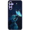 Pikkukuva 1 / 3: Yhteensopiva Puhelinkuori Samsung Galaxy A54 Stitch perhonen