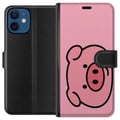Miniatyrbilde 1 av 3: Kompatibelt Lommeboketui til Apple iPhone 12 Kawaii Piggy