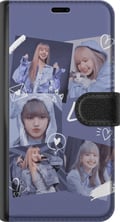 Pikkukuva 3 / 3: Yhteensopiva Lompakkokotelo Samsung Galaxy A32 5G Lisa Blackpink – Aesthetic K-pop Queen