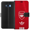 Miniatyrbild 1 av 2: Kompatibelt Plånboksfodral till Samsung Galaxy S8 Arsenal Football Premier League Club