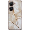 Miniatyrbilde 1 av 3: Kompatibelt Mobildeksel til Asus Zenfone 9 Hvit marmor med gylne årer, elegant luksuriøs design perfekt for deg som elsker stil og klasse