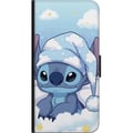 Miniatyrbillede 3 af 3: Kompatibel Tegnebogsetui til OnePlus 9 Pro Stitch godnat skyer sovende sød sengetid skyer kawaii hyggelig blå figur blød æstetisk plakat