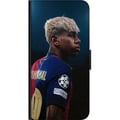 Miniatyrbilde 2 av 2: Kompatibelt Lommeboketui til Samsung Galaxy A03s Lamine Yamal - Barcelonas Wonderkid i Fokus