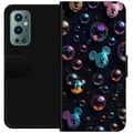 Miniatyrbillede 1 af 3: Kompatibel Tegnebogsetui til OnePlus 9 Pro Musse Pigg Disney Bubblor Design Roligt Motiv Populär
