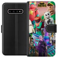 Miniatyrbilde 1 av 3: Kompatibelt Lommeboketui til Samsung Galaxy S10+ Fortnite