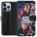 Miniatyrbillede 1 af 4: Kompatibel Tegnebogsetui til Apple iPhone 13 Pro K-pop-dæmonjægere Fuld holdkamp Idoler Magiske klinger Kosmisk glød