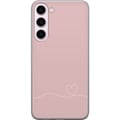 Pikkukuva 1 / 3: Yhteensopiva Puhelinkuori Samsung Galaxy S23+ Ruusunpunainen Aivot Suunnittelu