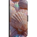 Miniatyrbild 2 av 2: Kompatibelt Plånboksfodral till Samsung Galaxy A20s Snäckskal glittrande design i pastell och skimrande nyanser inspirerad av hav strand och sommaren