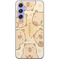 Miniatyrbillede 1 af 3: Kompatibel Mobilcover til Samsung Galaxy A54 Søde kapivarer i pasteldesign – nuttede flodsvin i bløde farver, en sød og varm stil med charme og legen