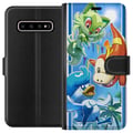 Miniatyrbild 1 av 3: Kompatibelt Plånboksfodral till Samsung Galaxy S10+ Pokemon Team