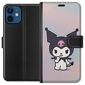 Pikkukuva 1 / 3: Yhteensopiva Lompakkokotelo Apple iPhone 12 mini Kawaii Sanrio Kuromi