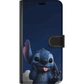 Miniatyrbild 3 av 3: Kompatibelt Plånboksfodral till Samsung Galaxy A40 Stitch Disney blå alien Lilo and Stitch kawaii character night sky stjärnhimmel cute cartoon art