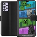 Miniatyrbilde 1 av 3: Kompatibelt Lommeboketui til Samsung Galaxy A52s 5G Minecraft