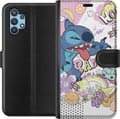 Pikkukuva 1 / 3: Yhteensopiva Lompakkokotelo Samsung Galaxy A32 5G Stitch Bang