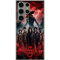 Miniatyrbild 1 av 3: Kompatibelt Mobilskal till Samsung Galaxy S23 Ultra Mörk Stranger Things-inspirerad fantasyillustration med åska och dramatisk skräckstämning
