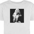 Miniatyrbilde 2 av 9: Barn T-skjorte Lady Gaga Monster portrett - svart-hvitt Lady Gaga-design med kraftig MONSTER-typografi og ikonisk utseende Hvit 9-11 År