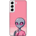 Miniatyrbild 1 av 3: Kompatibelt Mobilskal till Samsung Galaxy S22 5G Alien Smoothie