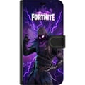 Miniatyrbild 3 av 3: Kompatibelt Plånboksfodral till Xiaomi 12 Pro Fortnite Raven – Mörk Stridsikon från Battle Royale