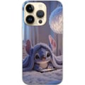 Miniatyrbild 1 av 3: Kompatibelt Mobilskal till Apple iPhone 14 Pro Stitch under filt med telefon kvällsmys i blå toner charmig drömlik design för alla som älskar söt sti