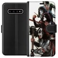 Miniatyrbild 1 av 3: Kompatibelt Plånboksfodral till Samsung Galaxy S10+ Kiss Hardrock Classic Rock Band Music