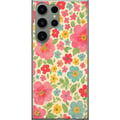 Miniatyrbild 1 av 3: Kompatibelt Mobilskal till Samsung Galaxy S23 Ultra Lekfulla blommor i färgstarkt handmålat mönster