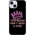 Miniatyrbillede 1 af 3: Kompatibel Mobilcover til Apple iPhone 14 Dronning Citat Pigekraft Feminist