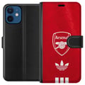 Miniatyrbillede 1 af 3: Kompatibel Tegnebogsetui til Apple iPhone 12 Arsenal-fodboldklub i Premier League