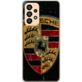 Pikkukuva 1 / 3: Yhteensopiva Puhelinkuori Samsung Galaxy A33 5G Porschen vaakuna juliste luksusauto tunnus urheiluauto logo Stuttgart klassinen retrodesign automerkk