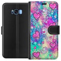 Miniatyrbilde 1 av 3: Kompatibelt Lommeboketui til Samsung Galaxy S8 Enhörning