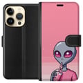 Pikkukuva 1 / 3: Yhteensopiva Lompakkokotelo Apple iPhone 14 Pro Alien Smoothie
