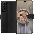 Miniatyrbillede 1 af 3: Kompatibel Tegnebogsetui til Samsung Galaxy S21+ 5G Kat Trøje