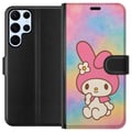 Pikkukuva 1 / 3: Yhteensopiva Lompakkokotelo Samsung Galaxy S22 Ultra 5G Kawaii Sanrio My Melody