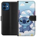 Miniatyrbilde 1 av 3: Kompatibelt Lommeboketui til Apple iPhone 12 Stitch godnatt skyer sovende søt leggetid skyer kawaii koselig blå figur myk estetisk plakat