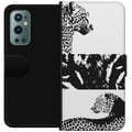 Miniatyrbillede 1 af 3: Kompatibel Tegnebogsetui til OnePlus 9 Pro Leopard Faces