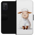 Miniatyrbilde 1 av 2: Kompatibelt Lommeboketui til Samsung Galaxy A03s  Søtt Lam - tegneseriestil for barn og babyprodukter