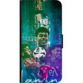 Miniatyrbilde 2 av 2: Kompatibelt Lommeboketui til Samsung Galaxy A03s Lamine Yamal-fotballmotiv med Barcelona- og Spania-inspirasjon i fargerik stil