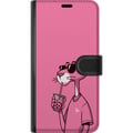 Miniatyrbillede 3 af 3: Kompatibel Tegnebogsetui til Samsung Galaxy S9+ Pink Panther Drink