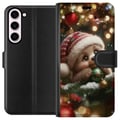 Pikkukuva 1 / 3: Yhteensopiva Lompakkokotelo Samsung Galaxy S23+ Joulun nukkuva karhu palloja söpö karhu tunnelmalliset valot joulu kawaii lämmin juhla söpö talvi jul