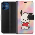 Pikkukuva 1 / 3: Yhteensopiva Lompakkokotelo Apple iPhone 12 mini Kawaii Sanrio Pochacco