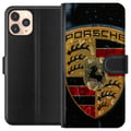 Miniatyrbild 1 av 3: Kompatibelt Plånboksfodral till Apple iPhone 11 Pro Porsche crest poster luxury car emblem sportbil logo Stuttgart klassisk retro design bil brand ar