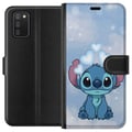 Miniatyrbild 1 av 2: Kompatibelt Plånboksfodral till Samsung Galaxy A02s Stitch Hoppande Glädje – Rolig Design för Present