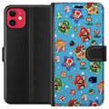 Miniatyrbilde 1 av 3: Kompatibelt Lommeboketui til Apple iPhone 11 Nintendo Mario Switch-spillfigur