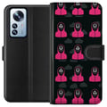 Pikkukuva 1 / 3: Yhteensopiva Lompakkokotelo Xiaomi 12 Pro Squid Game 2 - Kuka olet?