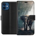 Miniatyrbilde 1 av 3: Kompatibelt Lommeboketui til Apple iPhone 12 Elefant