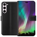 Pikkukuva 1 / 3: Yhteensopiva Lompakkokotelo Samsung Galaxy S23+ Revontuli
