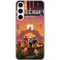 Miniatyrbild 1 av 3: Kompatibelt Mobilskal till Samsung Galaxy S23+ Minecraft Pixel Block Byggspel